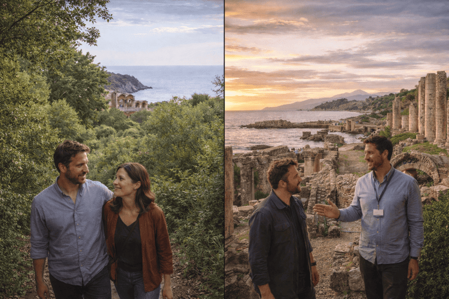 Walking Tour of Gianola, Monte di Scauri, and the Villa of Mamurra